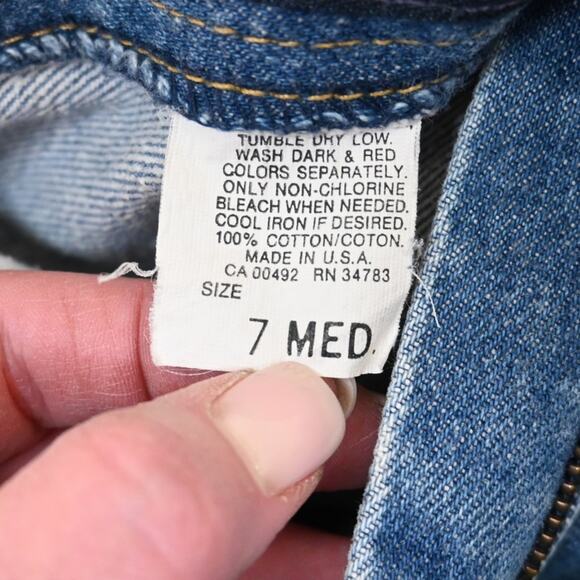 Lee Womens 7 Medium Vintage Super High Rise Jeans - Picture 9 of 9